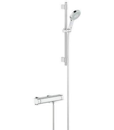 Miscelatore termostatico con saliscendi e mensola Grohe, Grohtherm 200