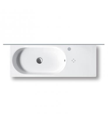 Lavabo suspendeux 70x35 cm sans trous collection Area