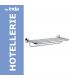 Wall towel holder for hotel INDA Hotellerie 67x28 chrome A04690 65cm