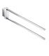 Porte serviettes articul‚ double Inda Divo collection A15150CR chrome