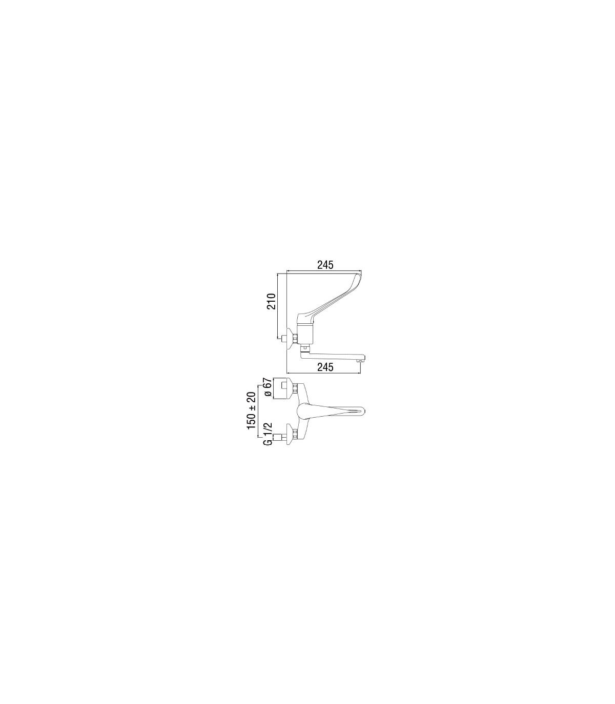 Sifone Geberit Piatto Doccia.Sifone Piatto Doccia E Piletta 60 Mm Geberit Art0 071 1