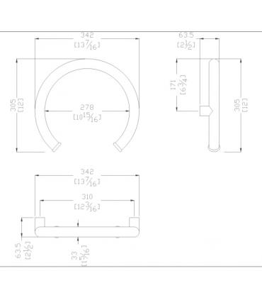 Ponte Giulio security handle Urban People collection circular shape