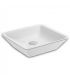 Washbasin 10:00 countertop without holes without overflow collection Happy Hour