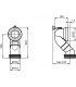 Coude d'échappement de 18,5 à 20 cm Ideal Standard