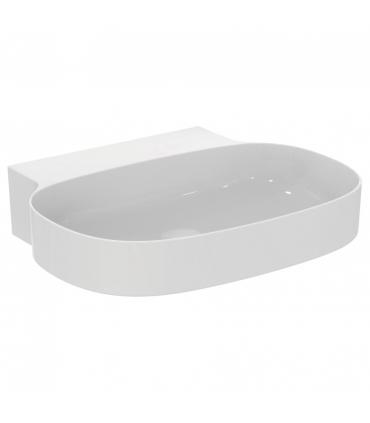 Ideal Standard Linda-X wall-mounted washbasin without hole