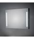 Koh-I-Noor mirror with LED side lights, height 80 cm