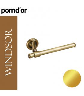 Cosmic windsor roll holder in brass