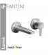 External part Washbasin wall hung mixer Fantini Lame'