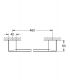 Portasalviette lineare, Grohe Selection Cube art.40767000