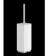 Gessi free standing brush holder Rettangolo series art. 20843 white