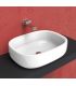 Flaminia Oval Countertop Washbasin Bonola Series