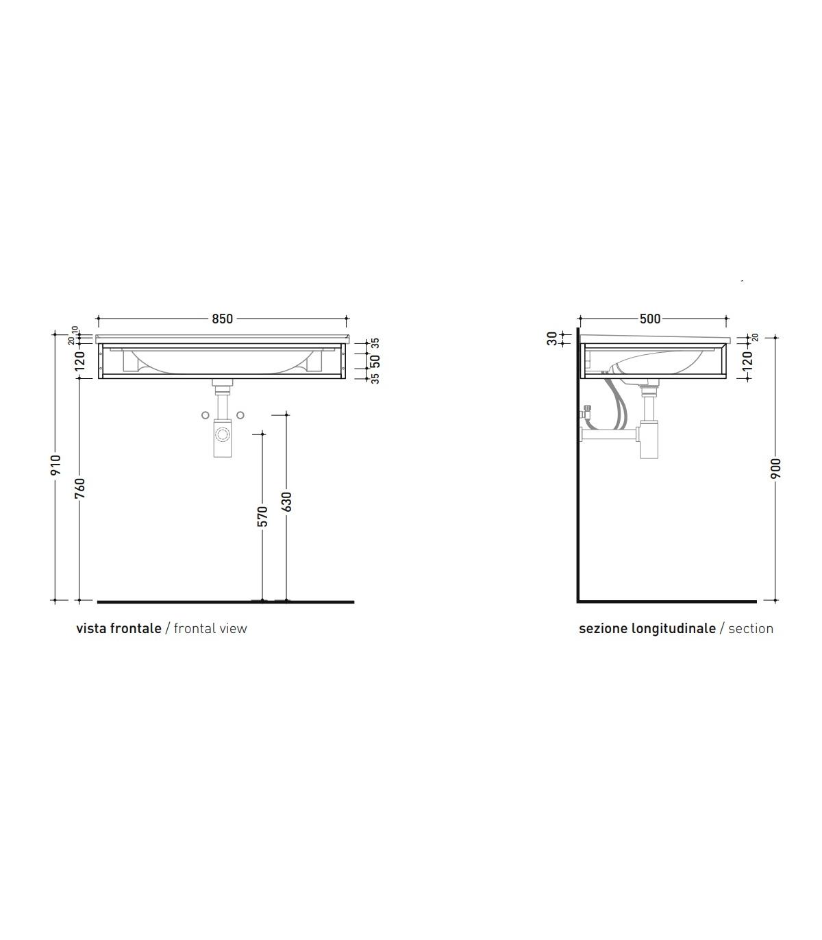 Porta asciugamani bidet - portasalviette - 900