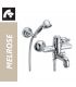 External bathtub mixer, FIR Melrose with hand shower