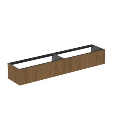 Ideal Standard veneered wall-hung washbasin cabinet without top