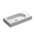 Lavabo sospeso 90x35 cm senza fori serie Area art.Y0UE01