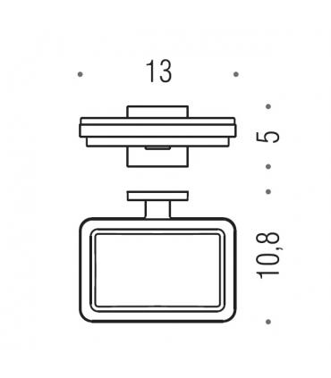 BASIC Q B3701 WALL MOUNTED SOAP HOLDER