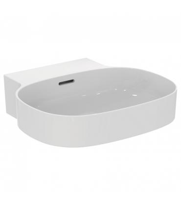 Ideal Standard Linda-X countertop or wall-hung washbasin without hole