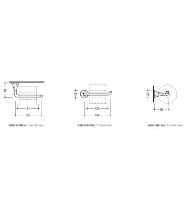 Toilet paper holder Ceramica Flaminia Evergreen EGPR