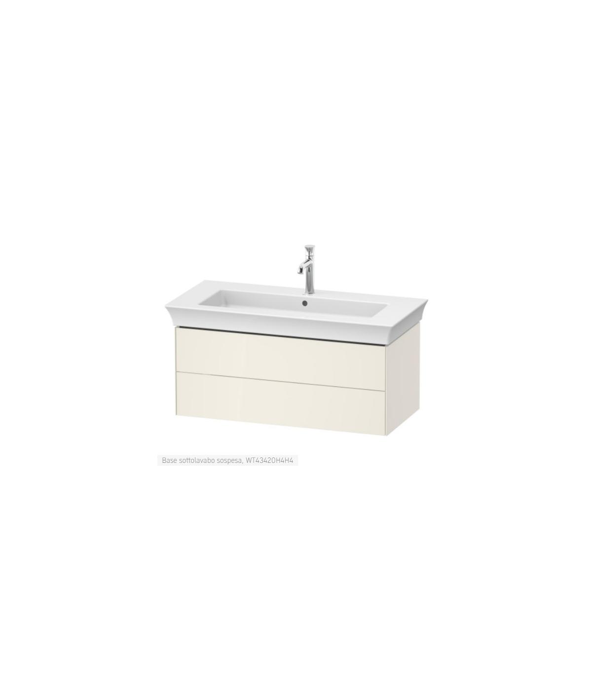 Mobile sottolavabo sospeso Duravit, serie White Tulip 4342