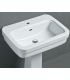 Lavabo a parete Simas evolution, ceramica bianco