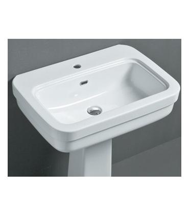 Lavabo a parete Simas evolution, ceramica bianco