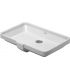 Lavabo  a' encastrer sous comptoir, Duravit, 2nd Floor, ceramique blanc