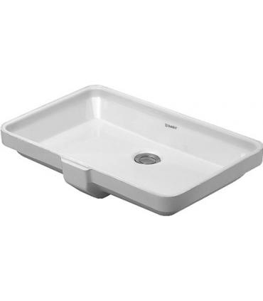 Lavabo da incasso sottopiano, Duravit, 2nd Floor, ceramica bianco