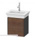 Mobile sottolavabo sospeso Duravit, serie White Tulip 4240R, con anta in Noce Americano