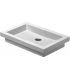 Duravit lavabo encastre' rectifie' 58cm 2nd floor 2nd Floor 0317580000