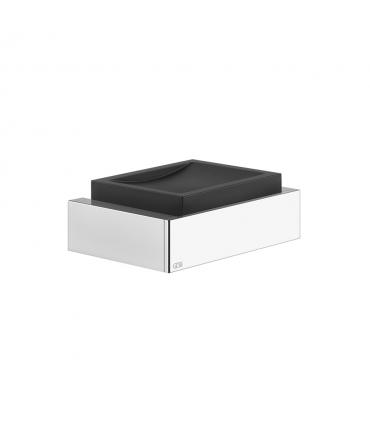 Black fixing soap dish, Gessi Rettangolo series art.20802