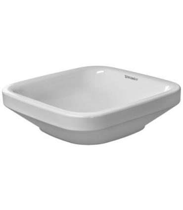 Countertop washbasin rectified Duravit Durastyle, white