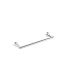 Cosmic Kubic cool chrome dual system linear towel holder