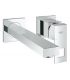 Wall mounted mixer for washbasin Grohe collection eurocube