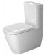 Close-coupled toilet, Duravit, Happy D.2, white