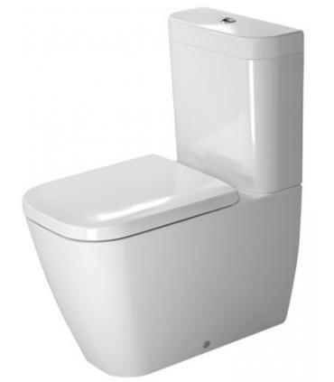 Close-coupled toilet, Duravit, Happy D.2, white