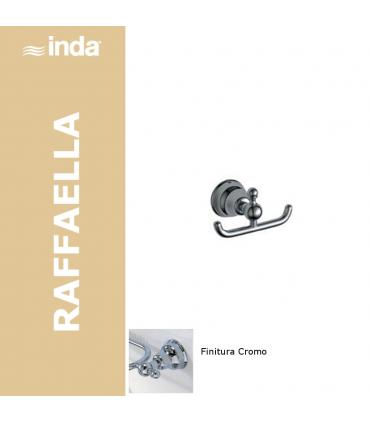 Clothes hook INDA Raffaella double, 13x9x7, A32200