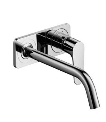 Wall mounted mixer unique plate for washbasin Hansgrohe axor Citterio M