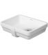 Washbasin built in Duravit, Vero, white ceramic