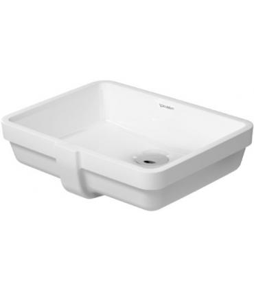 Lavabo  a' encastrer Duravit, Vero, ceramique blanc