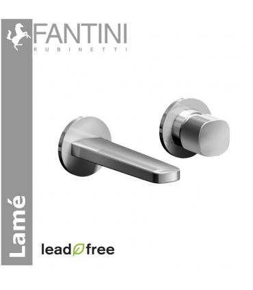 Washbasin mixer wall hung, Fantini collection Lame'