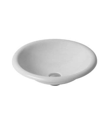 Washbasin built in Duravit, Architec, white ceramic