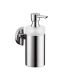 Distributeur savon liquide mural Hansgrohe Logis collection 40514000 chrome