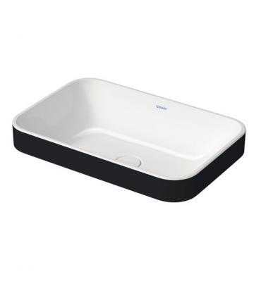 Lavabo da appoggio rettangolare Happy D2 plus Duravit