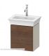 Mobile sottolavabo sospeso Duravit, serie White Tulip 4240R, con anta in Noce Americano