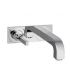 Wall mounted mixer unique plate for washbasin Hansgrohe axor Citterio