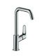 High mixer spout 240 Washbasin without drain Focus Hansgrohe