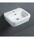 Lavabo a parete Simas evolution, ceramica bianco