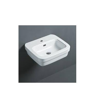 Lavabo a parete Simas evolution, ceramica bianco