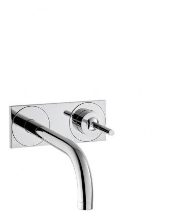 Wall mounted mixer unique plate for washbasin Hansgrohe axor uno2