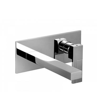 Wall mounted mixer unique plate for washbasin Fantini collection Ar/38